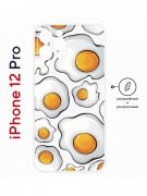 Чехол-накладка Apple iPhone 12 Pro (610612) Kruche PRINT Глазунья