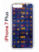 Чехол-накладка Apple iPhone 7 Plus (580664) Kruche PRINT Ночные окна