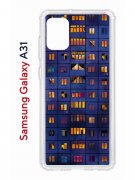 Чехол-накладка Samsung Galaxy A31 Kruche Print Ночные окна