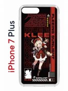 Чехол-накладка Apple iPhone 7 Plus (580664) Kruche PRINT Klee Genshin
