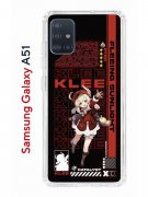 Чехол-накладка Samsung Galaxy A51 Kruche Print Klee Genshin