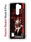 Чехол-накладка Xiaomi Redmi Note 8 Pro Kruche Print Klee Genshin