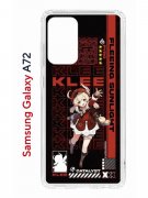 Чехол-накладка Samsung Galaxy A72 (598893) Kruche PRINT Klee Genshin