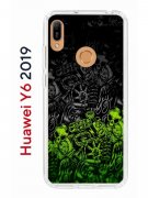 Чехол-накладка Huawei Y6 2019/Y6s 2019/Honor 8A/8A Pro Kruche Print Garage