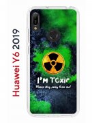 Чехол-накладка Huawei Y6 2019/Y6s 2019/Honor 8A/8A Pro Kruche Print Toxic