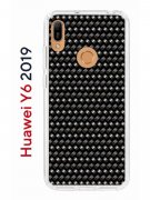 Чехол-накладка Huawei Y6 2019/Honor 8A/Honor 8A Pro/Honor 8A Prime/Y6s 2019 Kruche Print Карбон