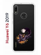 Чехол-накладка Huawei Y6 2019 (580675) Kruche PRINT Fox