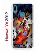 Чехол-накладка Huawei Y6 2019 (580675) Kruche PRINT Кои