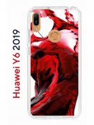 Чехол-накладка Huawei Y6 2019 (580675) Kruche PRINT Вино