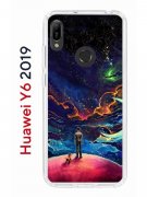 Чехол-накладка Huawei Y6 2019 (580675) Kruche PRINT Маленький принц