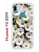 Чехол-накладка Huawei Y6 2019/Honor 8A/Honor 8A Pro/Honor 8A Prime/Y6s 2019 Kruche Print Ромашки