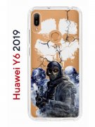 Чехол-накладка Huawei Y6 2019 (580675) Kruche PRINT Call of Duty
