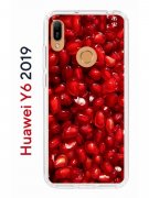 Чехол-накладка Huawei Y6 2019 (580675) Kruche PRINT Гранат