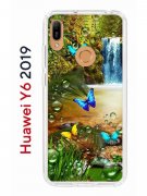 Чехол-накладка Huawei Y6 2019/Honor 8A/Honor 8A Pro/Honor 8A Prime/Y6s 2019 Kruche Print Водопад
