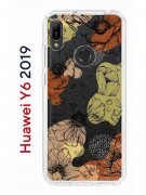 Чехол-накладка Huawei Y6 2019 (580675) Kruche PRINT Ягоды и Цветы