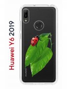 Чехол-накладка Huawei Y6 2019/Y6s 2019/Honor 8A/8A Pro Kruche Print Ladybug