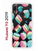 Чехол-накладка Huawei Y6 2019/Y6s 2019/Honor 8A/8A Pro Kruche Print Макарон