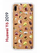 Чехол-накладка Huawei Y6 2019/Y6s 2019/Honor 8A/8A Pro Kruche Print Cake