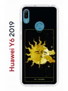 Чехол-накладка Huawei Y6 2019 (580675) Kruche PRINT Tarot Lovers