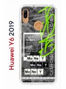 Чехол-накладка Huawei Y6 2019 (580675) Kruche PRINT Money Easy