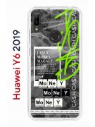 Чехол-накладка Huawei Y6 2019 (580675) Kruche PRINT Money Easy