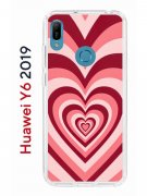 Чехол-накладка Huawei Y6 2019 (580675) Kruche PRINT Сердце