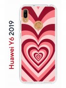 Чехол-накладка Huawei Y6 2019 (580675) Kruche PRINT Сердце
