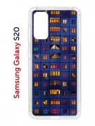 Чехол-накладка Samsung Galaxy S20 (582682) Kruche PRINT Ночные окна