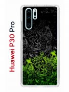 Чехол-накладка Huawei P30 Pro Kruche Print Garage