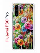Чехол-накладка Huawei P30 Pro Kruche Print Одуванчики