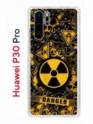 Чехол-накладка Huawei P30 Pro Kruche Print Danger