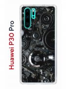 Чехол-накладка Huawei P30 Pro Kruche Print Двигатель