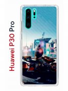 Чехол-накладка Huawei P30 Pro Kruche Print Киберпанк