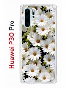 Чехол-накладка Huawei P30 Pro Kruche Print Ромашки