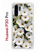 Чехол-накладка Huawei P30 Pro Kruche Print Ромашки