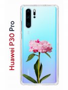 Чехол-накладка Huawei P30 Pro Kruche Print Пион