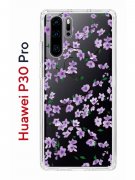 Чехол-накладка Huawei P30 Pro Kruche Print Сакура