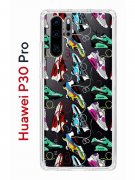 Чехол-накладка Huawei P30 Pro (580674) Kruche PRINT Кроссы Nike Air Max
