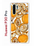 Чехол-накладка Huawei P30 Pro (580674) Kruche PRINT Апельсины