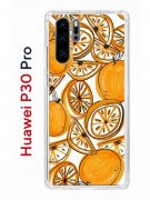Чехол-накладка Huawei P30 Pro (580674) Kruche PRINT Апельсины