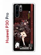 Чехол-накладка Huawei P30 Pro Kruche Print Hu Tao Genshin