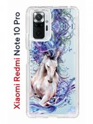 Чехол-накладка Xiaomi Redmi Note 10 Pro Kruche Print Грация