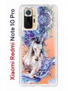 Чехол-накладка Xiaomi Redmi Note 10 Pro Kruche Print Грация