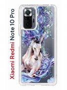 Чехол-накладка Xiaomi Redmi Note 10 Pro Kruche Print Грация