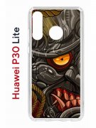 Чехол-накладка Huawei P30 Lite (585137) Kruche PRINT Маска японская