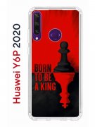 Чехол-накладка Huawei Y6p 2020 (588946) Kruche PRINT Born to be a King