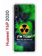 Чехол-накладка Huawei Y6p 2020 Kruche Print Toxic