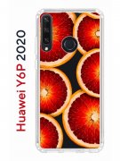 Чехол-накладка Huawei Y6p 2020 (588946) Kruche PRINT Orange