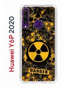 Чехол-накладка Huawei Y6p 2020 Kruche Print Danger