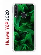 Чехол-накладка Huawei Y6p 2020 (588946) Kruche PRINT Grass